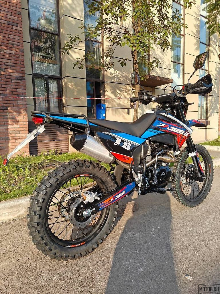 Эндуро мотоцикл Jebe 19 — надёжный байк для бездорожья